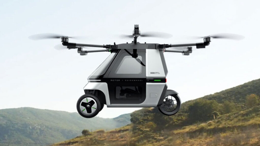 चीन की Kuickwheel ने लॉन्च की Skyrider X6 उड़ने वाली मोटरसाइकिल, ट्रैफिक जाम से मिलेगी राहत